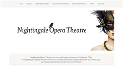 Desktop Screenshot of nightingaleoperatheatre.com